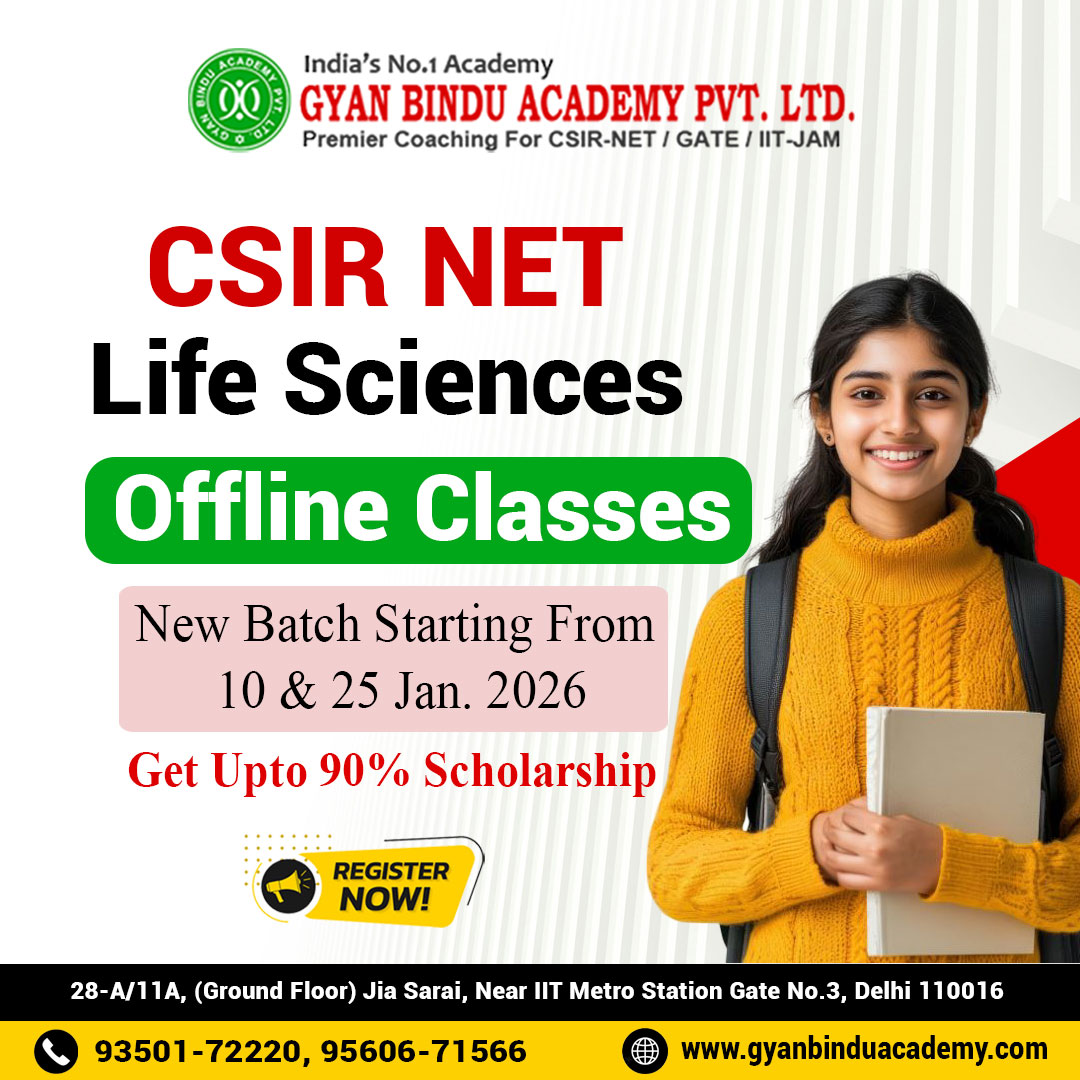 CSIR NET Life Science Coaching